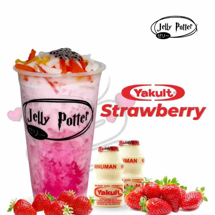Strawberry Yakult Buah
