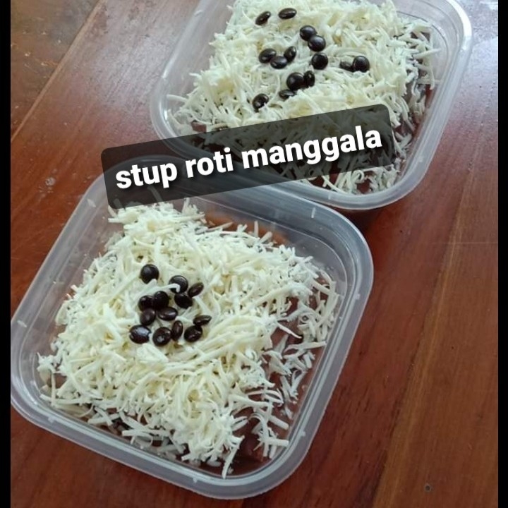 Stup Roti Coklat Lumer Toping Keju Parut Mix Choko Cip Paket Smile