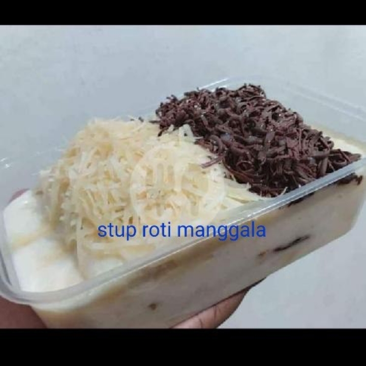 Stup Roti Rasa Original Toping Keju Mix Coklat Parut