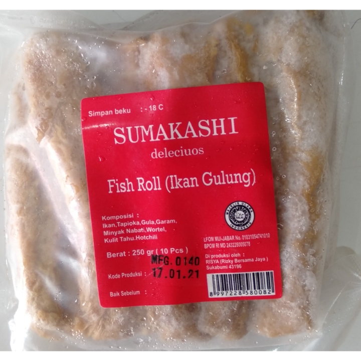 Sumakashi Fish Roll 250g