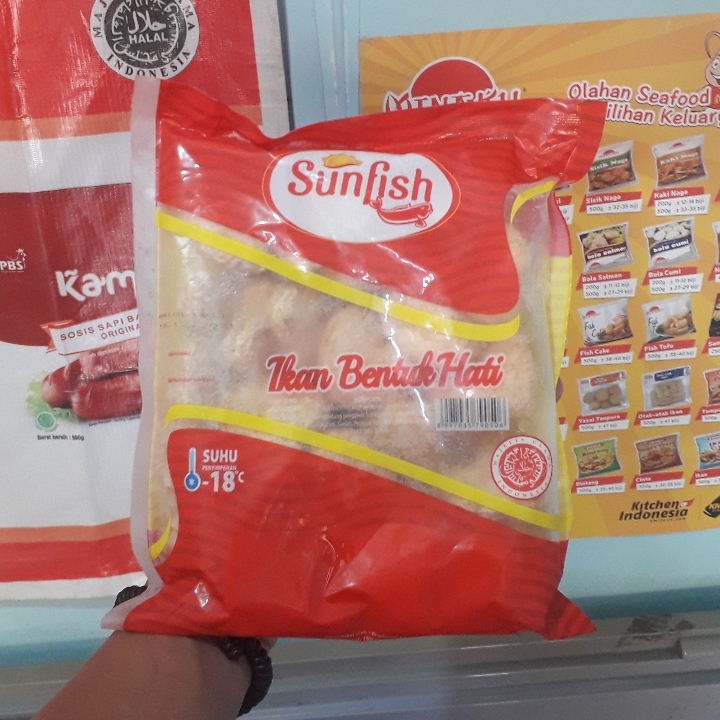 Sunfish Ikan Bentuk Hati