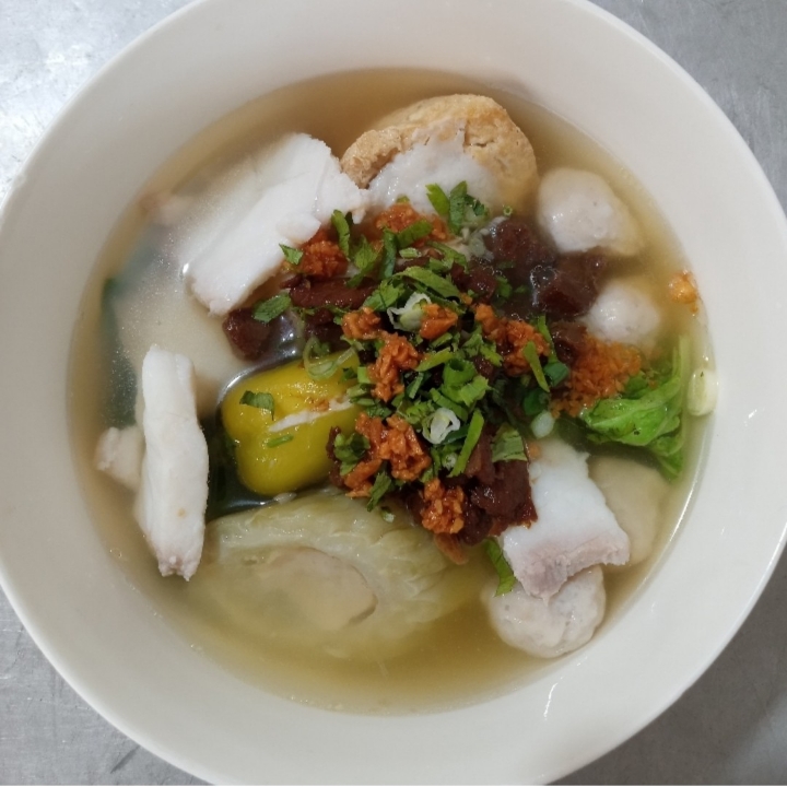 Sup Ikan Campur Komplit 
