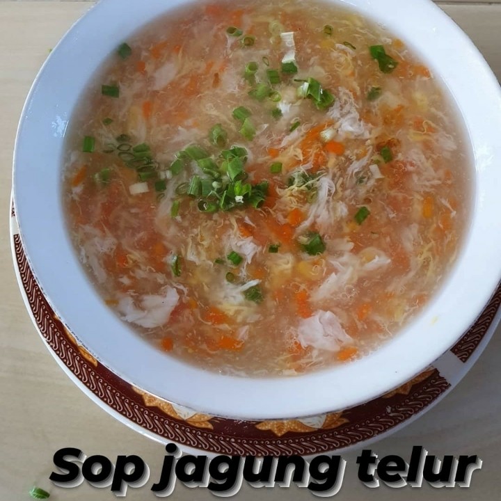 Sup Jagung Telur