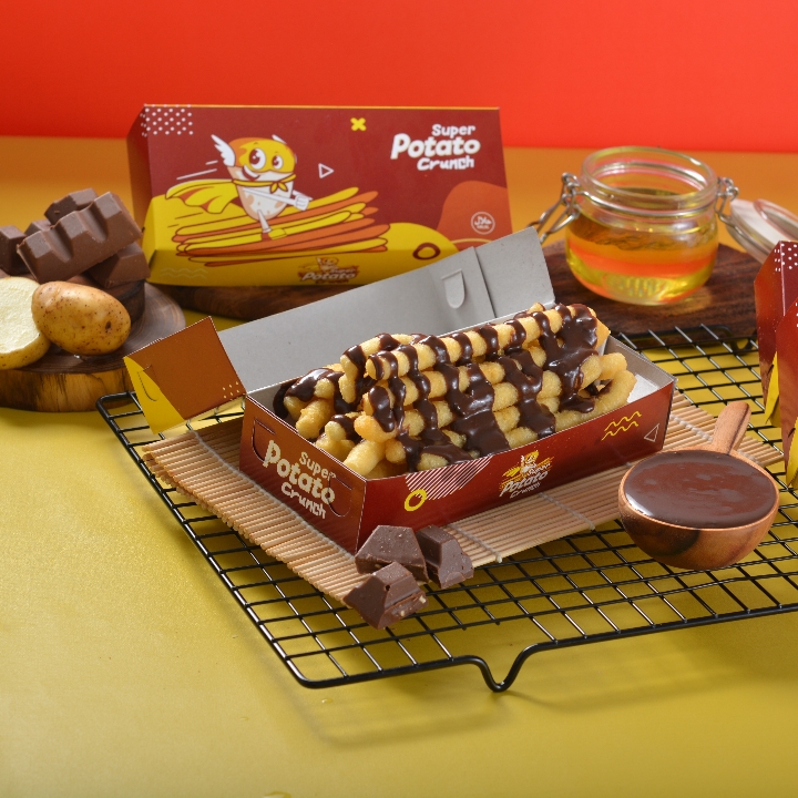 Potato Crunch Cokelat