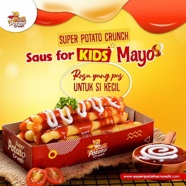 Super Potato Saus For Kidz Mayo