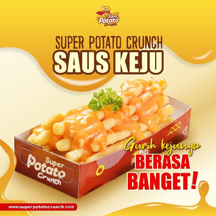 Super Potato Saus Keju