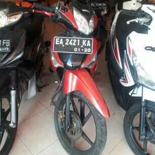 Supra X 125 Karbu Merah Tahun 2009