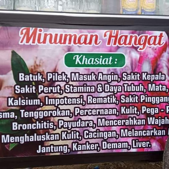 Susu Jahe Merah Orijinal 2