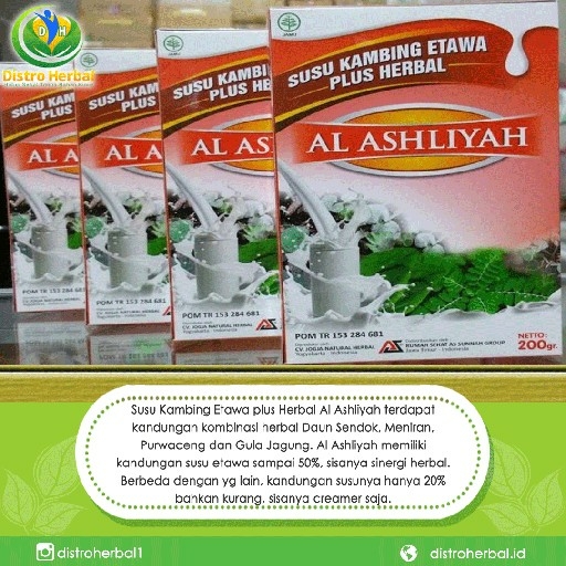 Susu Kambing Etawa Al Ashliyah