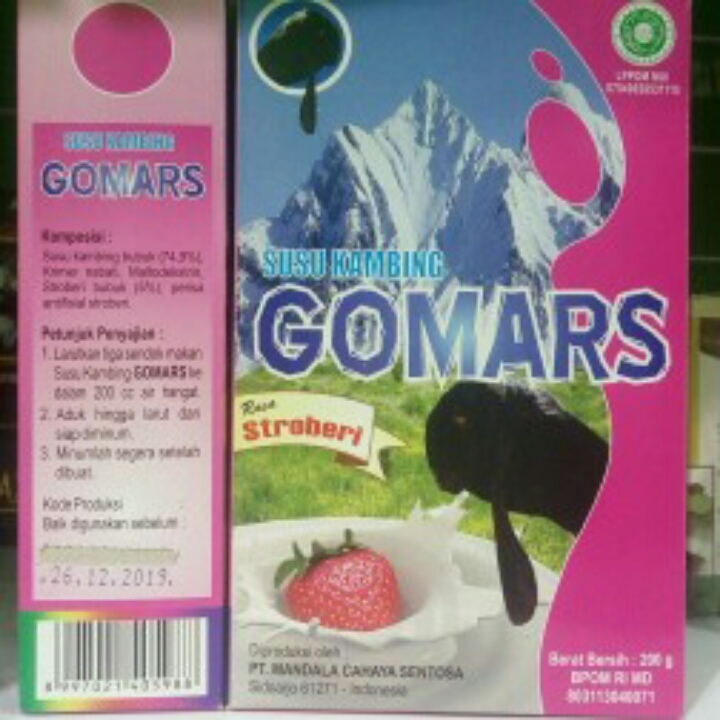 Susu Kambing Gomars