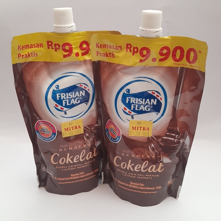 Susu Kental Manis Frisian Flag Coklat Pouch