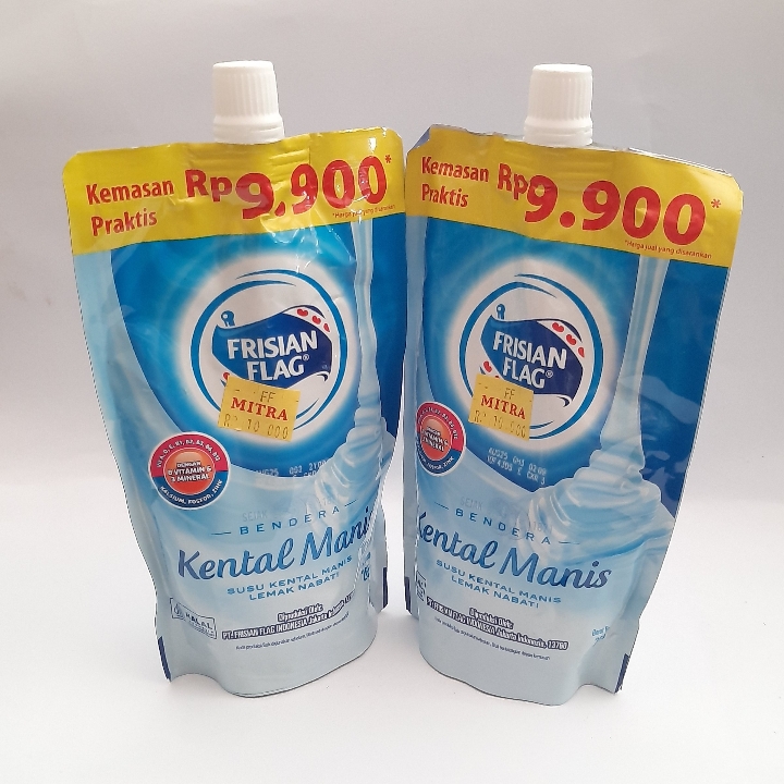 Susu Kental Manis Vanila Frisian Flag Pouch