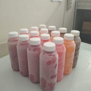 Susu Sapi Murni Botol 500Ml Rasa Strawberrt