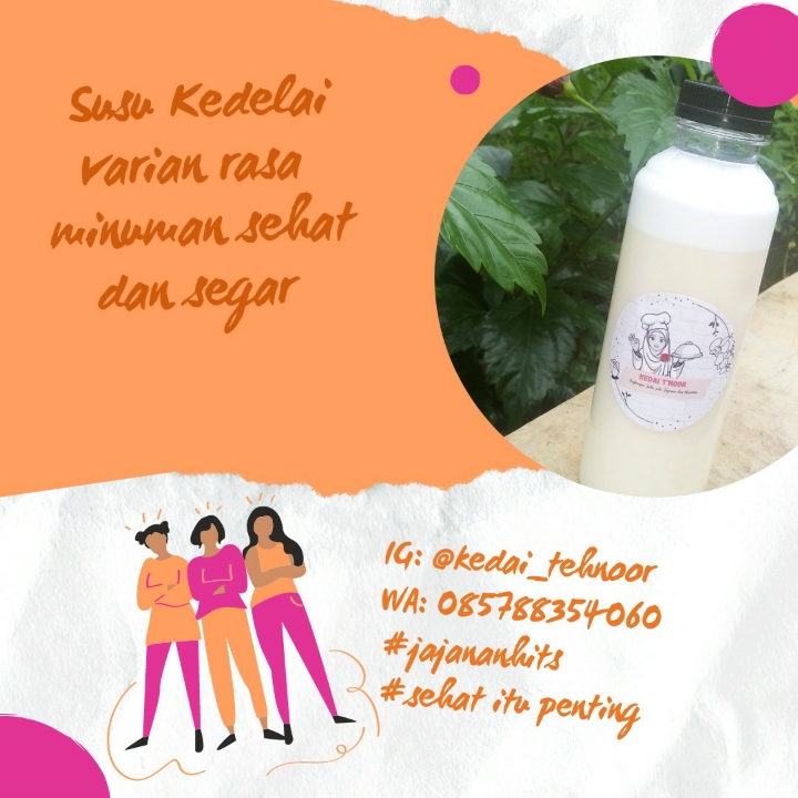 Susu kacang kedelai asli