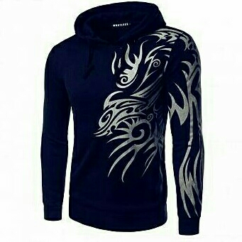 Sw Hodie Dragon Navy