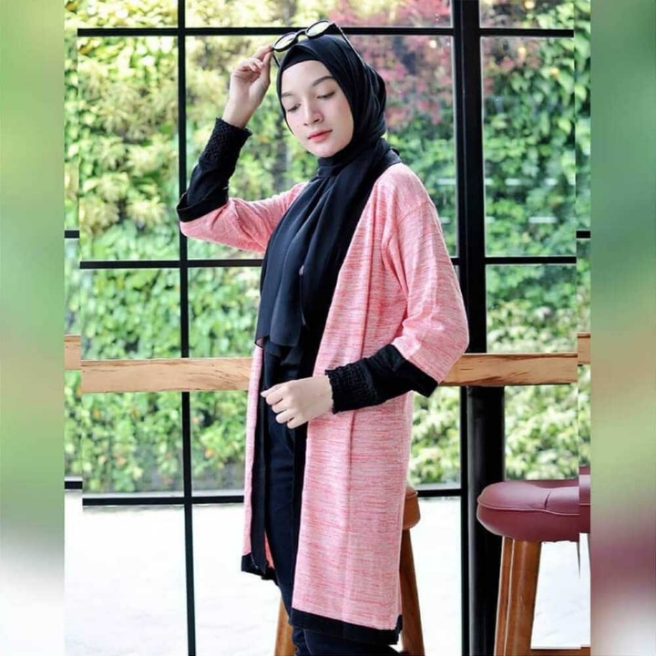 Sweater  Outer Long Cardigan - FAM 008