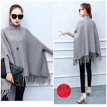 Sweater Batwing Verve Grey