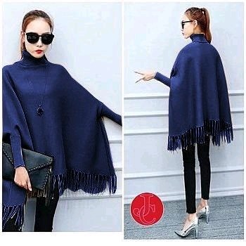 Sweater Batwing Verve Navy