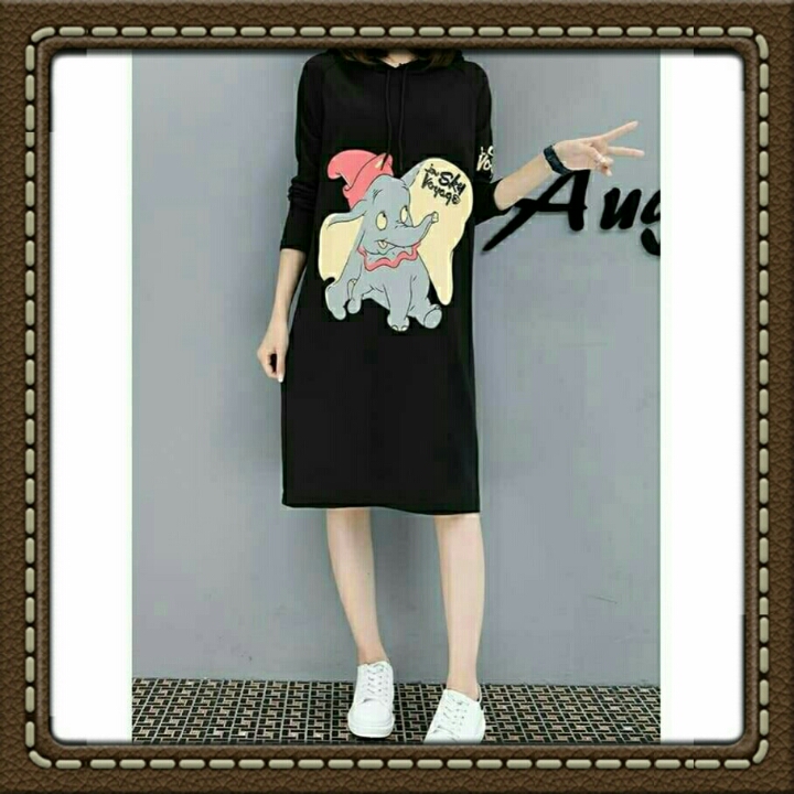 Sweater Dress Elephant