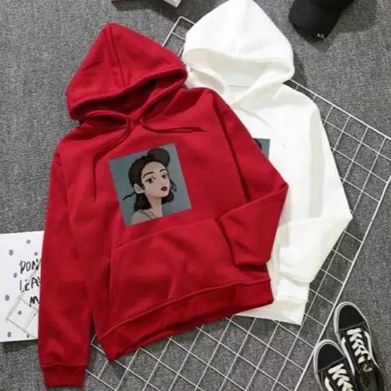 Sweater Hodie Hat Girl