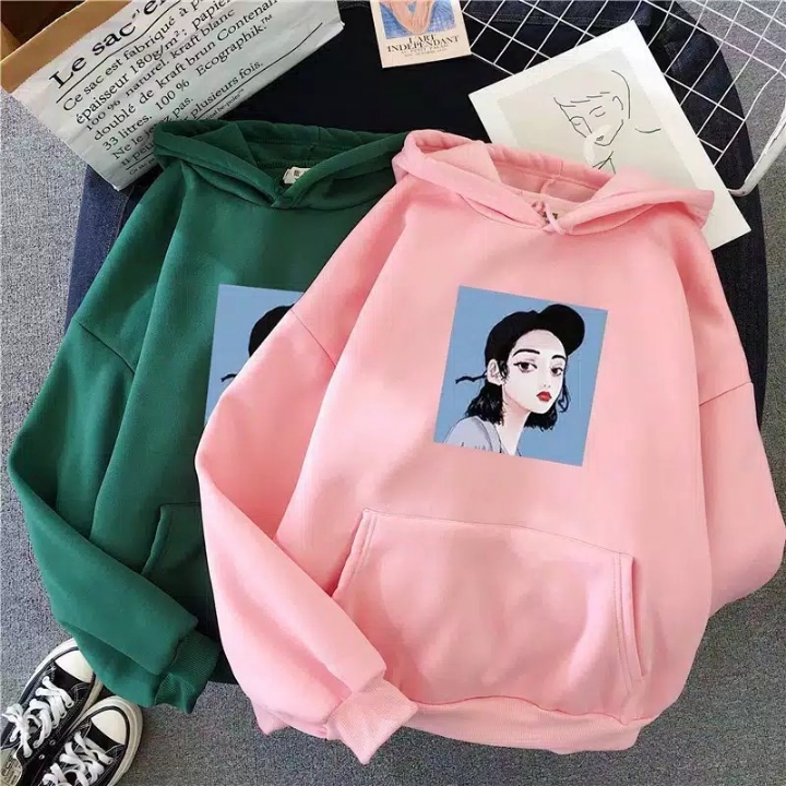 Sweater Hodie Hat Girl 2