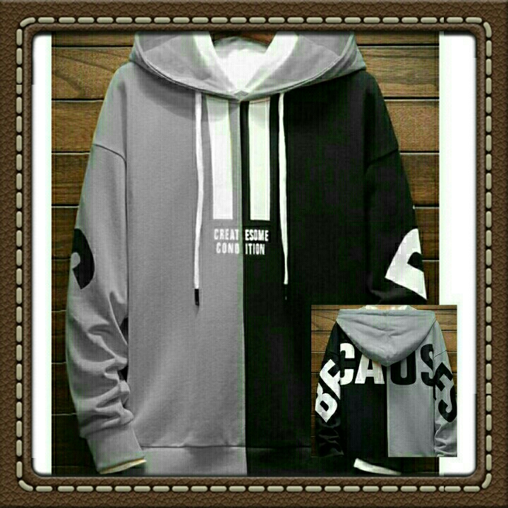 Sweater Hodie SEBASTIAN Grey
