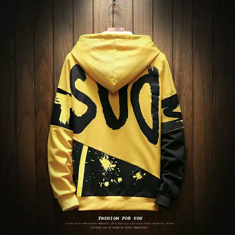 Sweater Hoodie Mous Pria tersedia 2 Warna 3