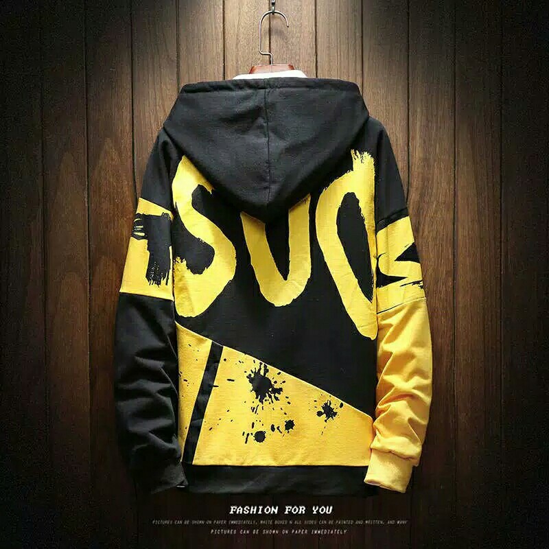 Sweater Hoodie Mous Pria tersedia 2 Warna 5