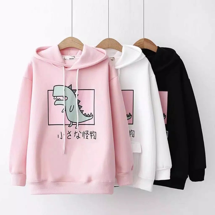 Sweater Hoodie Murah Wanita  Sweater Hoodie Lengan Panjang Wanita DIN