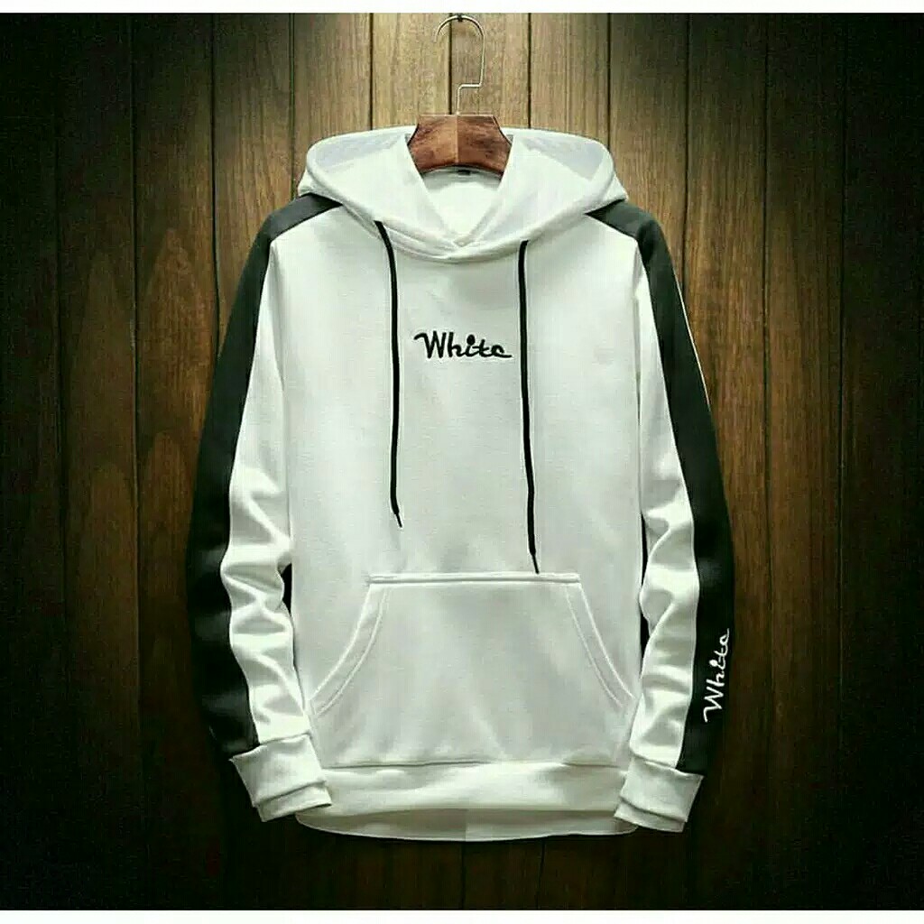 Sweater Hoodie White Tersedia 4 Warna 2