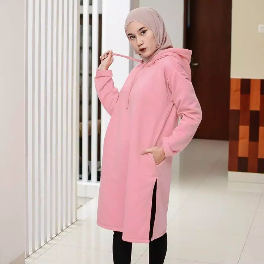 Sweater Rahmi Long Sweter Fleece 2