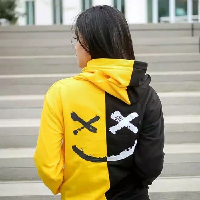 Sweater Wanita  BE HAPPY  sweater murah  sweater korea  sweater Lu 2