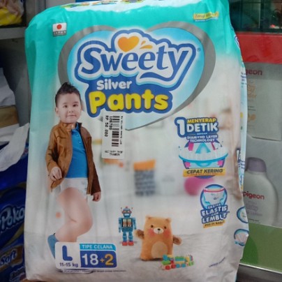 Sweety Silver Pants