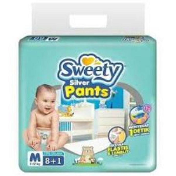 Sweety Silver Pants uk M 8+1 pcs