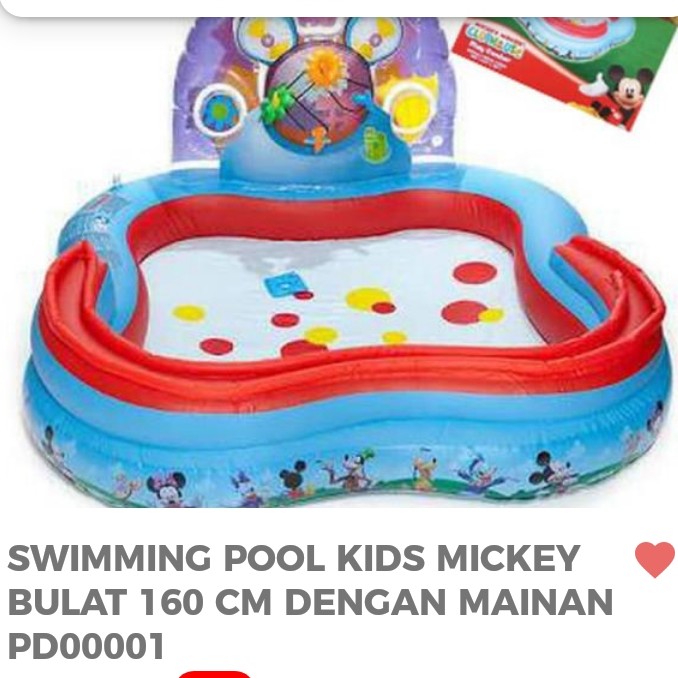 Swimming Pool Kids Mickey