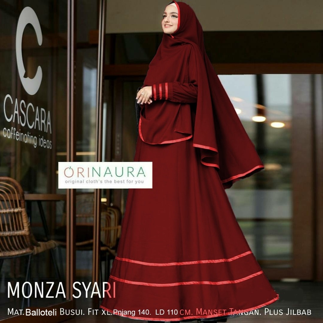 Syari Monza Maroon
