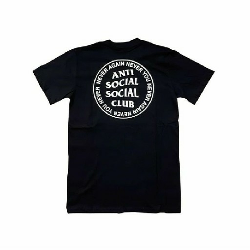 T Shirt Kaos Distro Anti Social Social Club ASSC Never Again 
