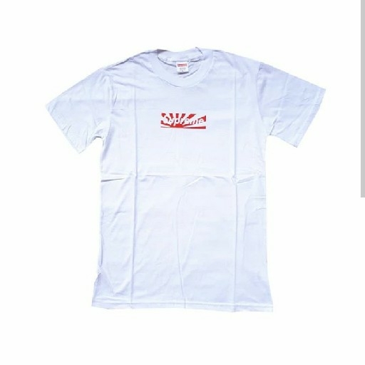 T Shirt Kaos Distro Skate Supreme Japan White