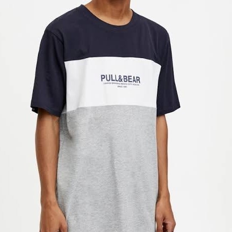 T-Shirt PullBear Combinasi 4