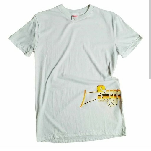T shirt Kaos Distro Skate Supreme Ak47 Gold
