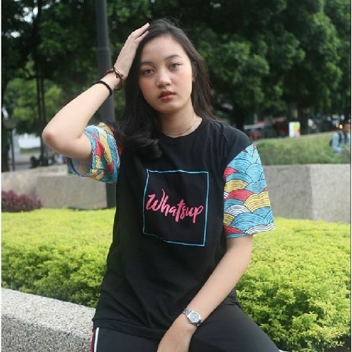 T shirt Kaos Distro WHATSUP Original 