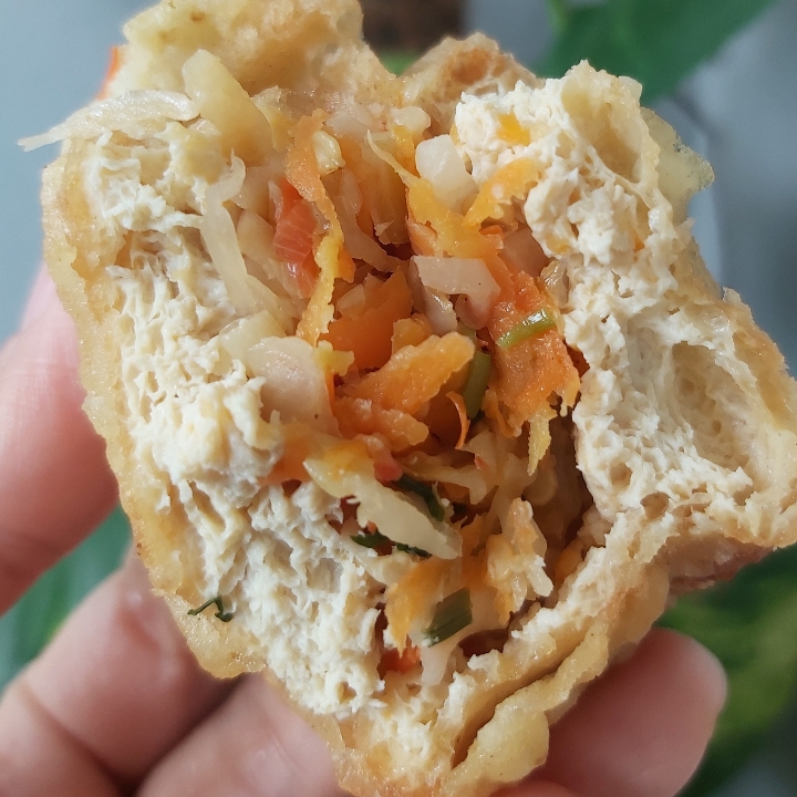TAHU ISI SAYUR PEDAS goreng