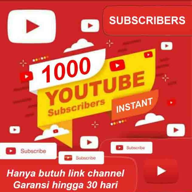 TAMBAH 1000 SUBSCRIBE