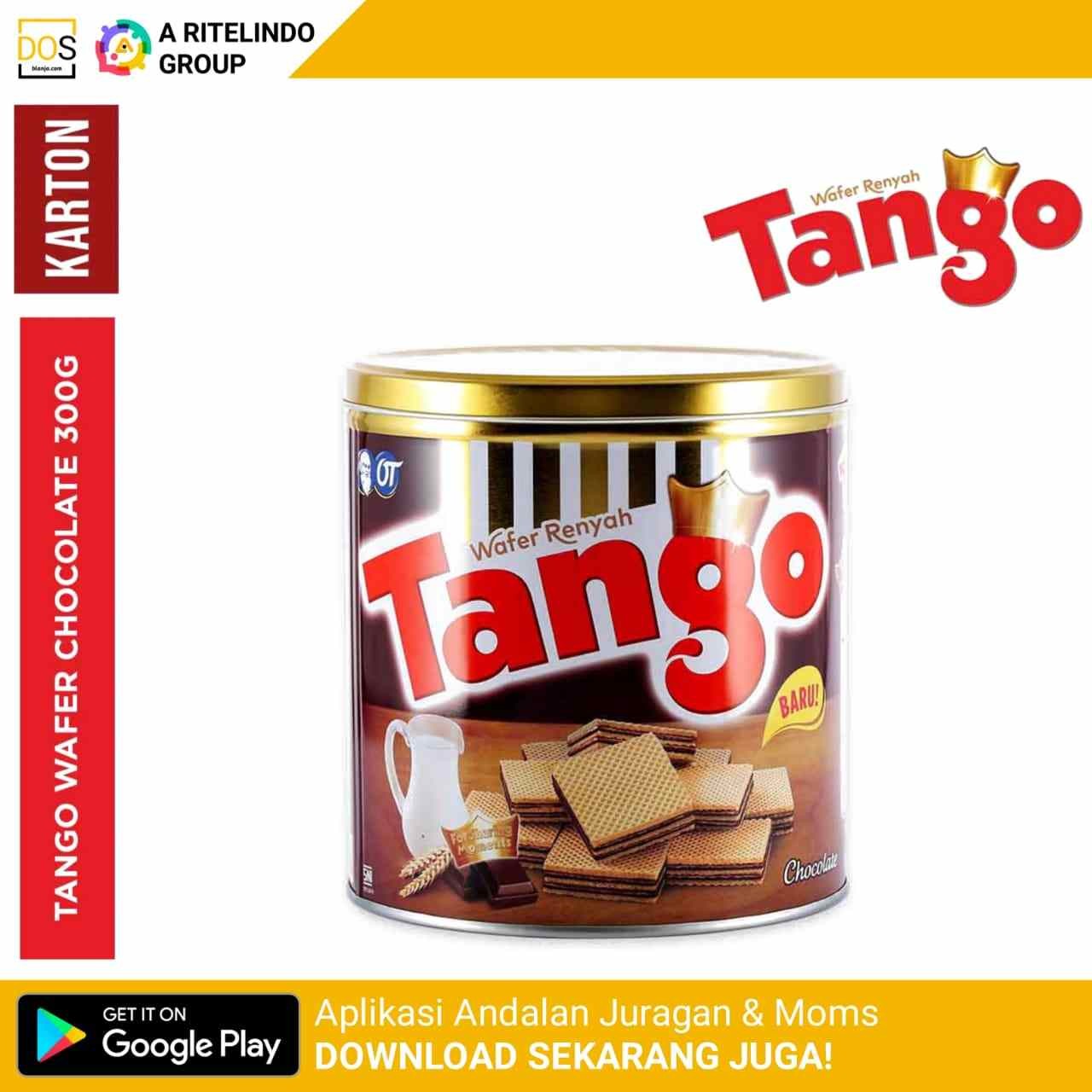 TANGO WAFER Chocolate Can