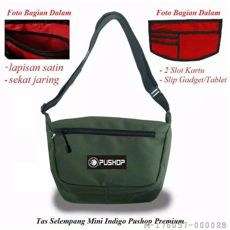 TAS SELEMPANG MINI PUSHOP CORDURO PREMIUM 2