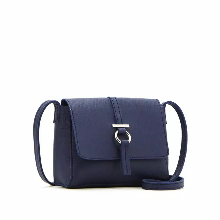 TAS SELEMPANG WANITA SOPHIE MARTIN KULIT KECIL KAREN NAVY T4518N1 ORI 