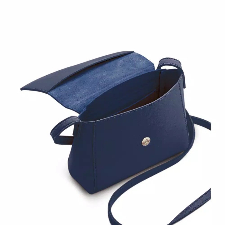 TAS SELEMPANG WANITA SOPHIE MARTIN KULIT KECIL KAREN NAVY T4518N1 ORI  2
