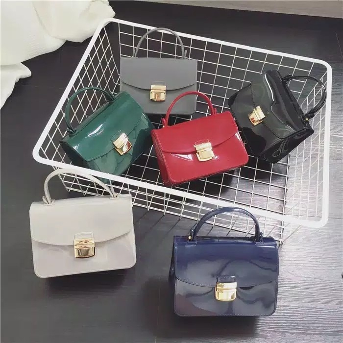 TAS WANITA KELLY JELLY SMALL SIZE FYG-1014 TAS JELLY TAS FASHION WANIT 4