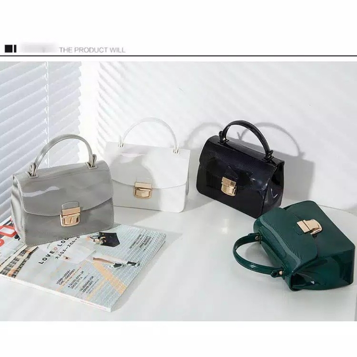 TAS WANITA KELLY JELLY SMALL SIZE FYG-1014 TAS JELLY TAS FASHION WANIT 5