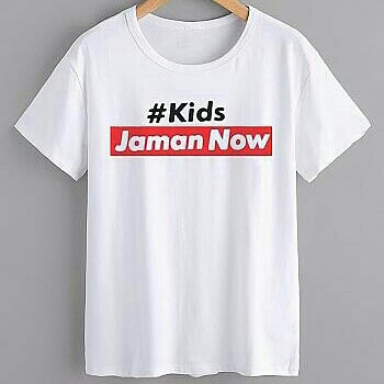 TEE JAMAN NOW PUTIH 